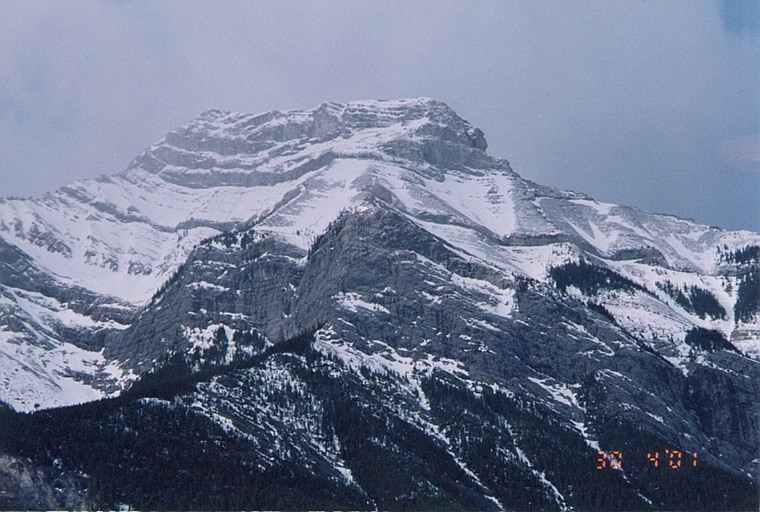 Canada's Rocky Mountains as photographed from the Rocky Mountaineer